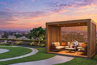 Rooftop Garden & Cabana